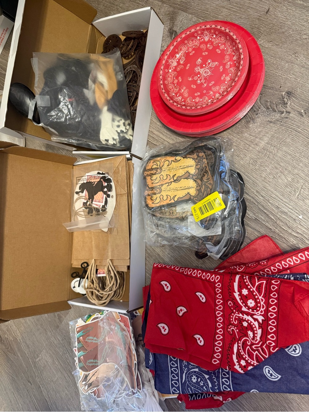 Western/Rodeo/Ho Down NWT Home Party Supplies